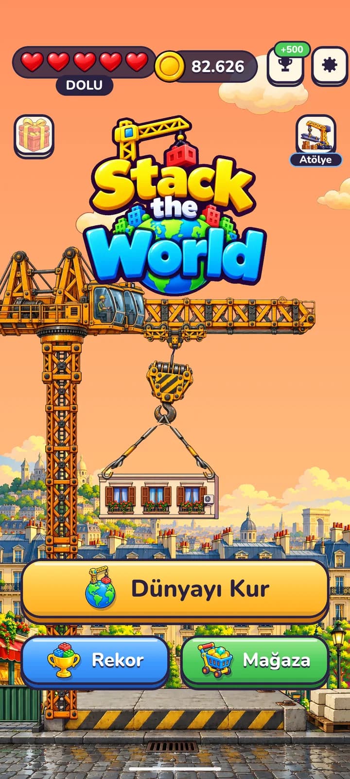 Stack the World ekran görüntüsü