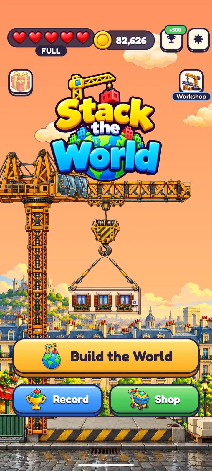 Stack the World ekran görüntüsü